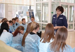 Ирина Молчанова провела профориентационную встречу для учащихся школы № 48