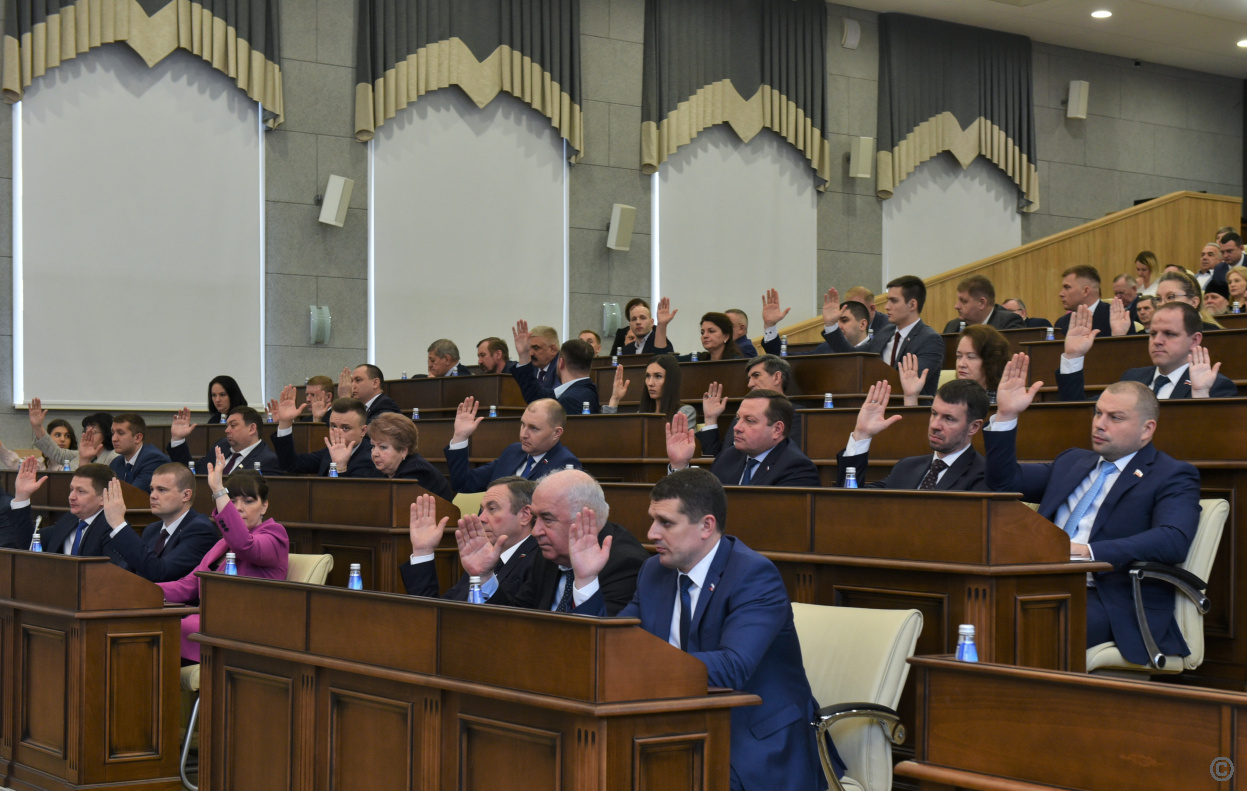 Депутаты поддержали отчет Вячеслава Франка об итогах за 2022 год