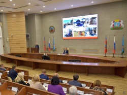 Галина Буевич приняла участие в еженедельном расширенном аппаратном совещании