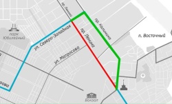 В Барнауле внесены изменения в схемы движения общественного транспорта и наименования остановочных пунктов