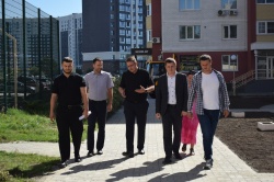 Депутаты гордумы продолжают контролировать работы по благоустройству Барнаула
