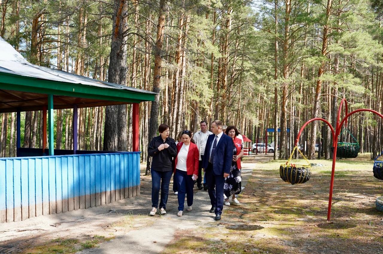Галина Буевич проверила готовность загородных детских лагерей к летнему сезону