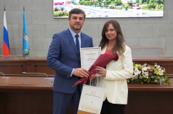 В Барнауле наградили лучших представителей строительной отрасли