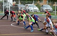 На ВРЗ открыли новую спортивную площадку для детей и взрослых