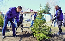 В Барнауле прошел общегородской субботник