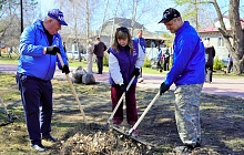 В Барнауле прошел общегородской субботник