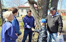 В Барнауле прошел общегородской субботник