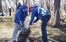 В Барнауле прошел общегородской субботник