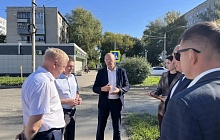 В Октябрьском районе проверили качество восстановления благоустройства после земляных работ